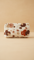 Hand-Beaded Fabric Clutch Pouch
